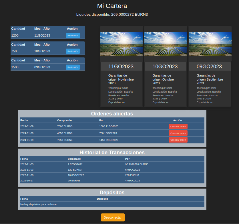 plataforma broker en desarrollo