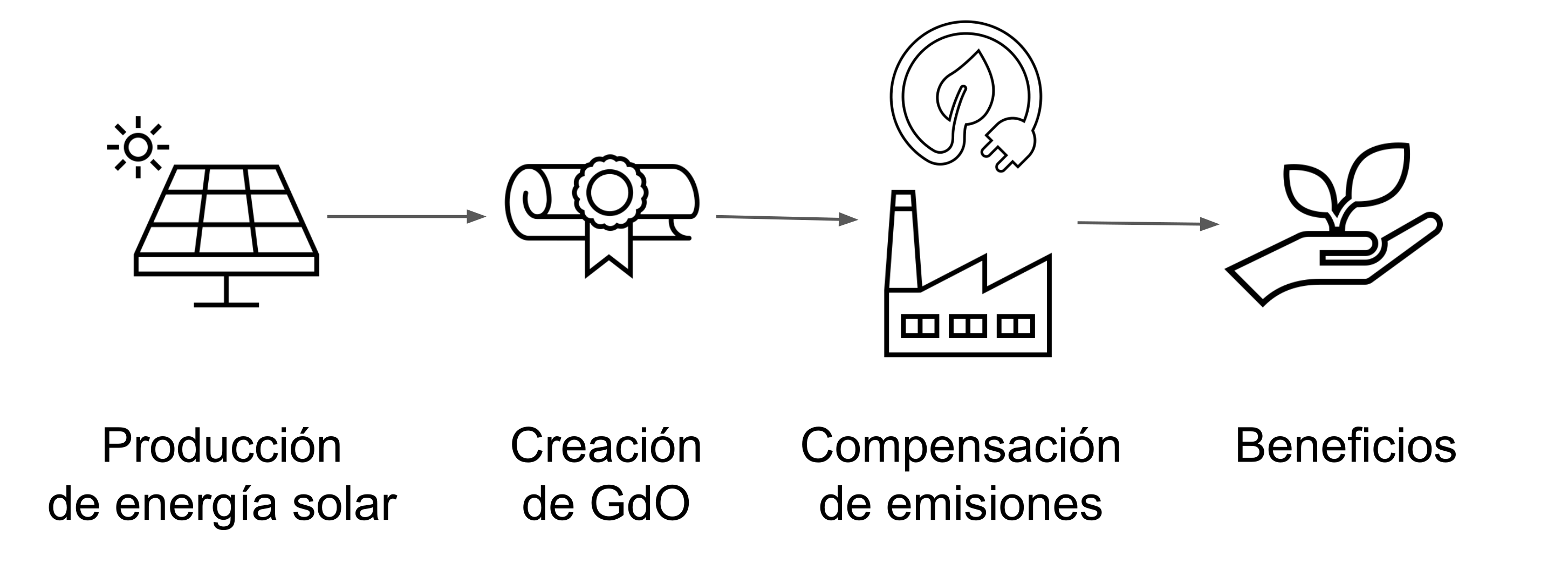 proceso de la vida de una garantía de origen