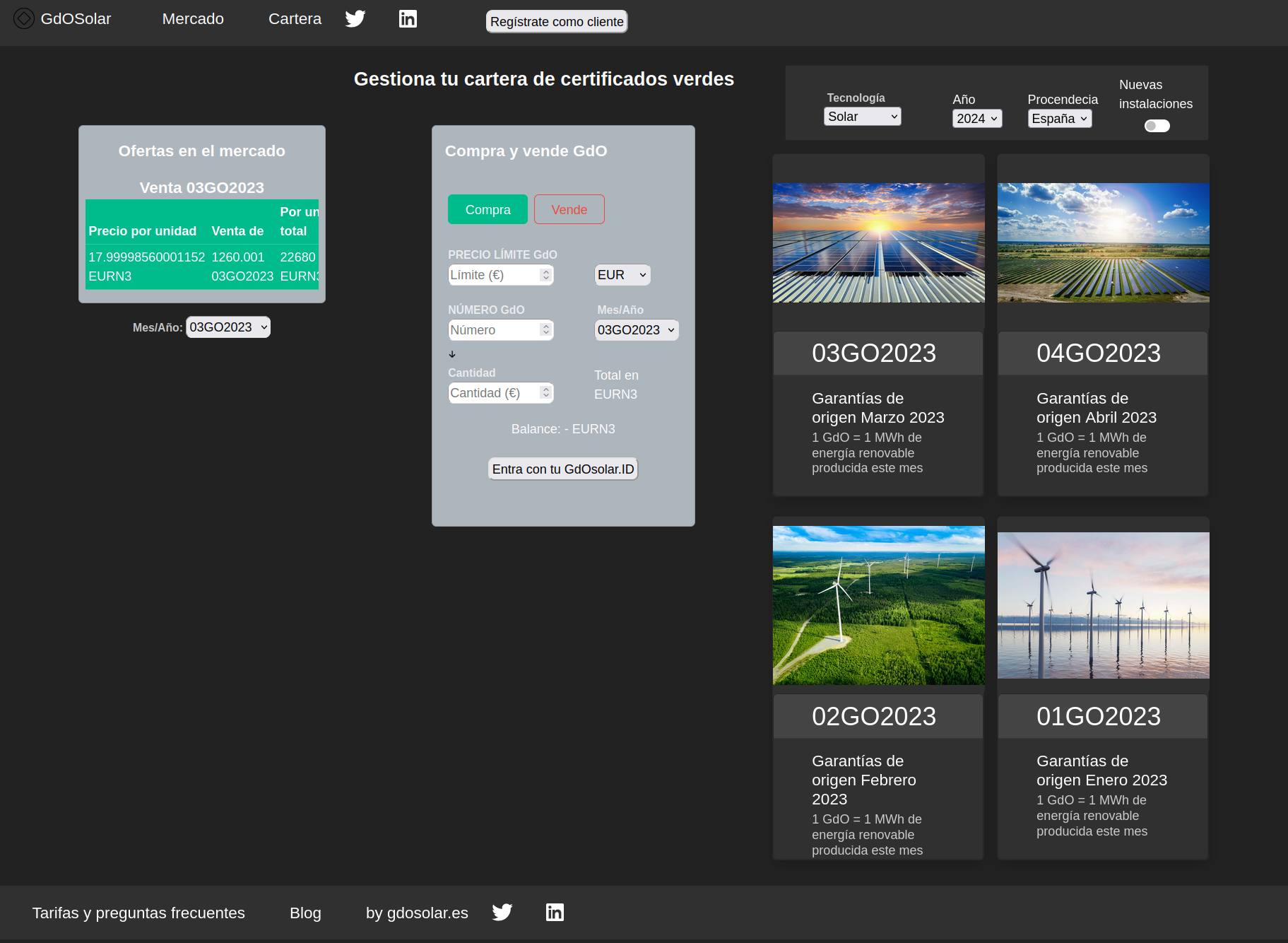 plataforma broker en desarrollo